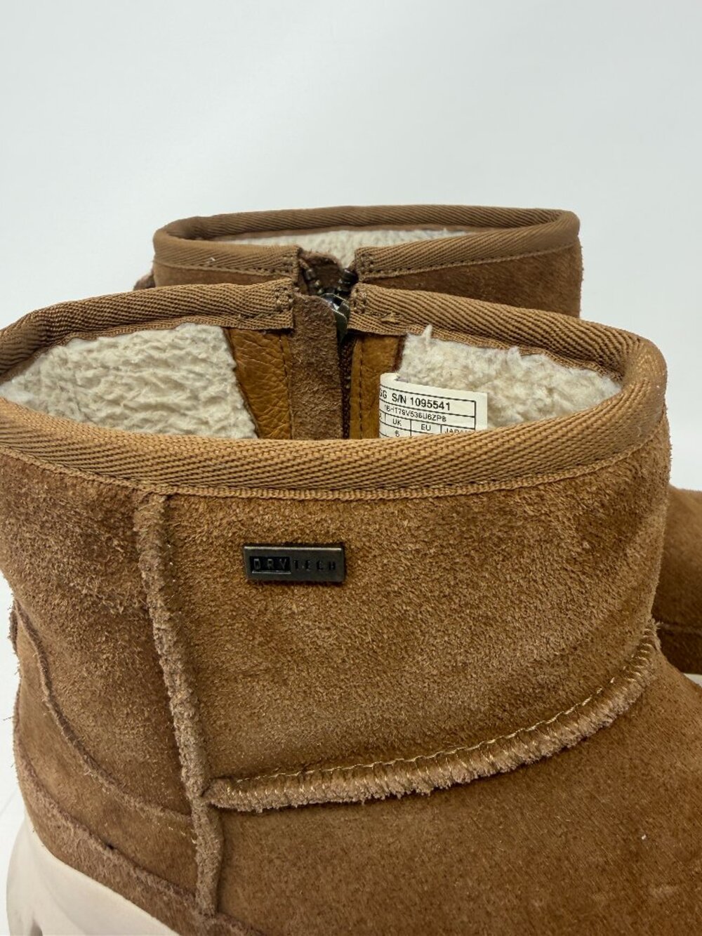 UGG women's Palomar boots 8 low waterproof suede brown - Picture 3 of 9